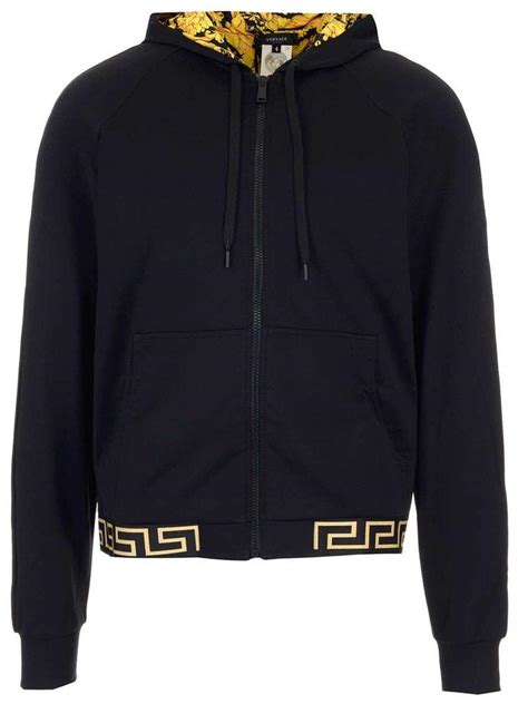 versace greca border hoodie|Versace Hoodies – Hooded Tops for Women – Farfetch.